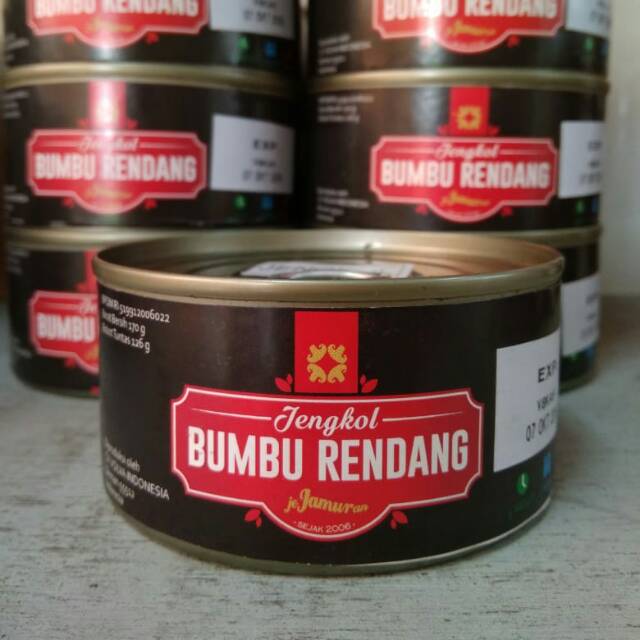 

Rendang Jengkol Kaleng khas Jejamuran
