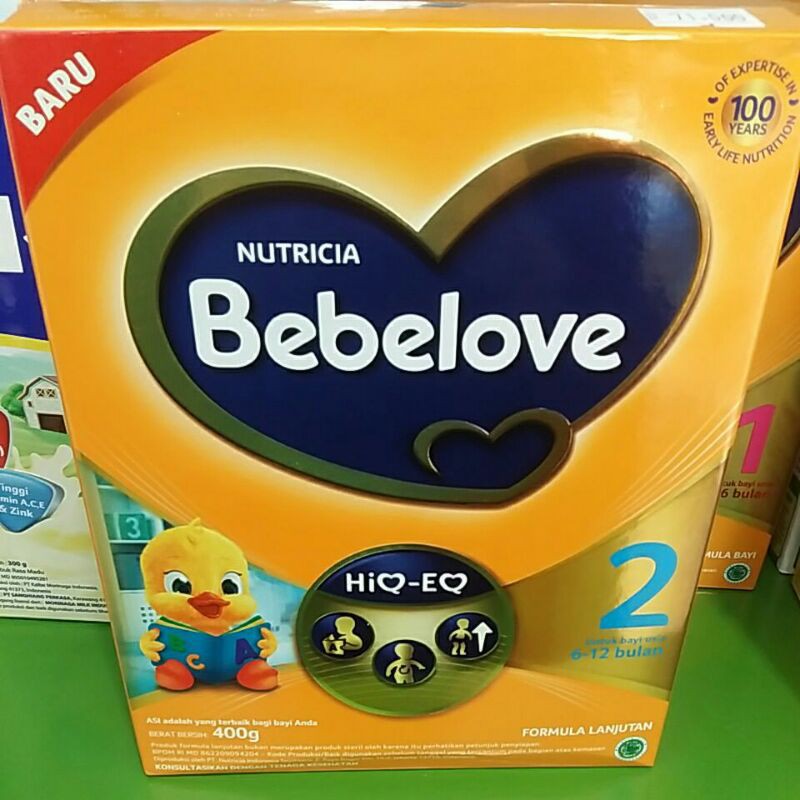 

BEBELOVE 2 NUTRICIA BAYI USIA 6-12 BULAN 400gr