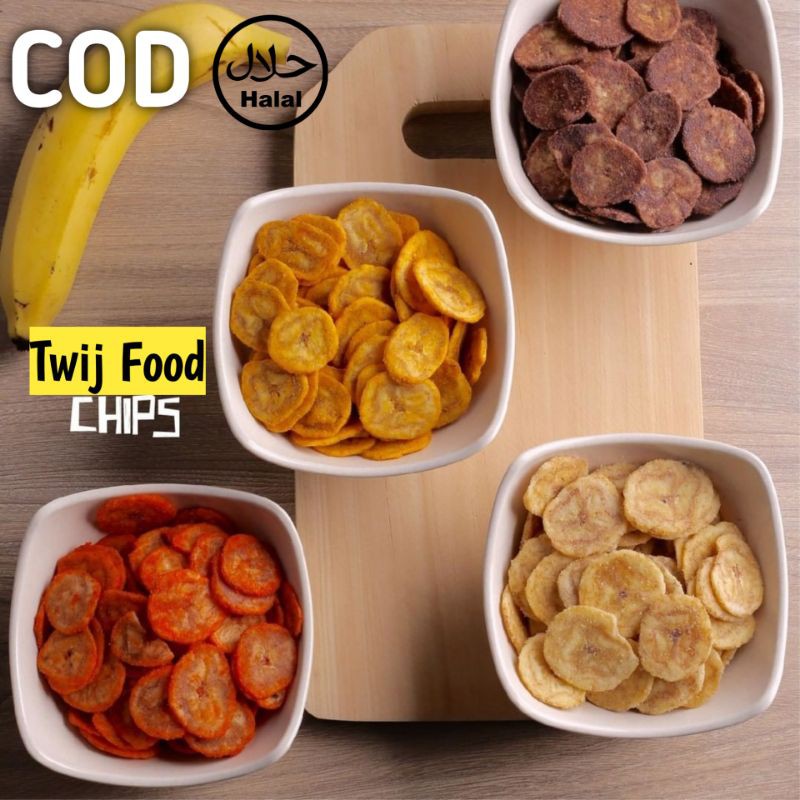 

Keripik Pisang Rasa Balado,Keju,Coklat,Grentea, Jagung manis