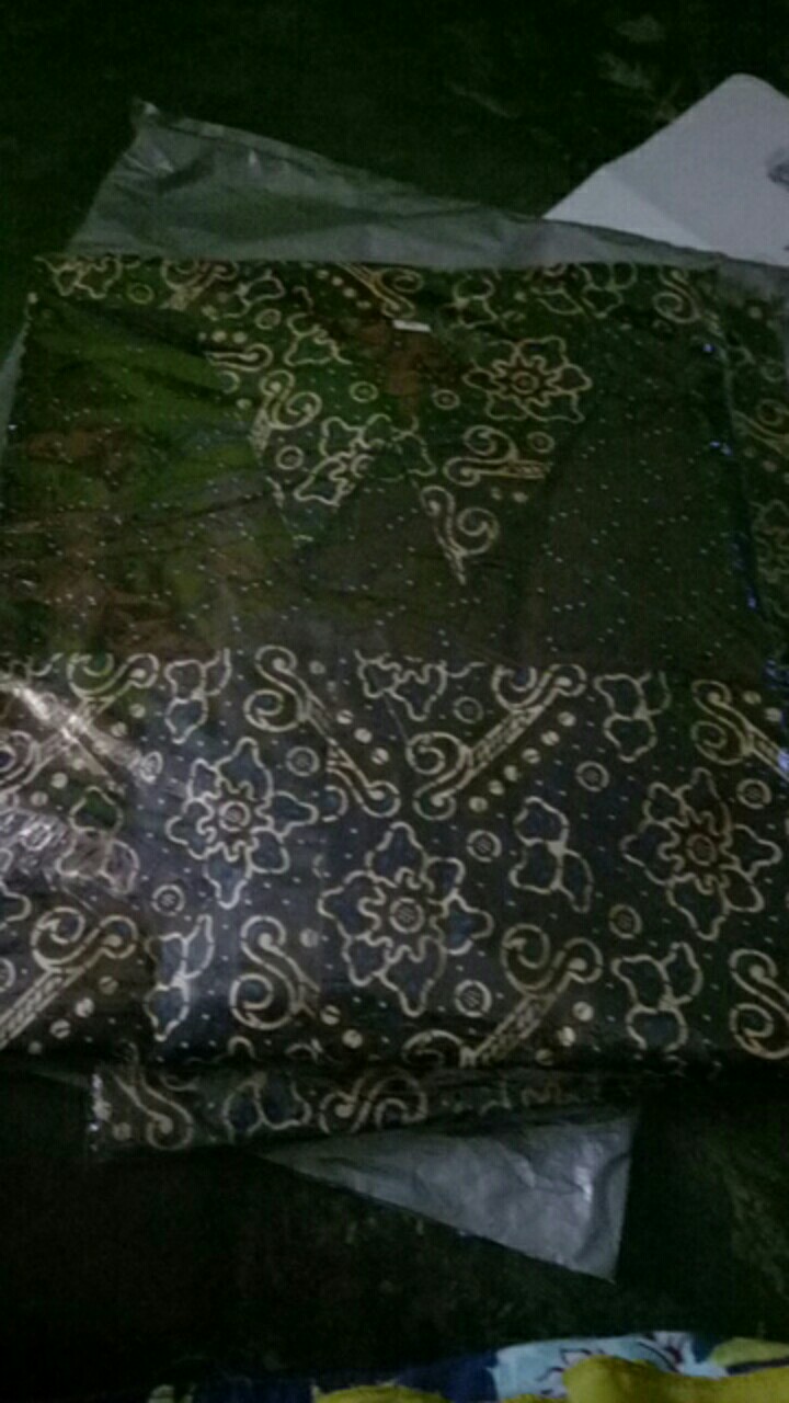 Bswart Batik Hrb026 Kenongo Hem Pendek Padi Pekalongan M L Xl Batik Pria Murah Modern Grosir