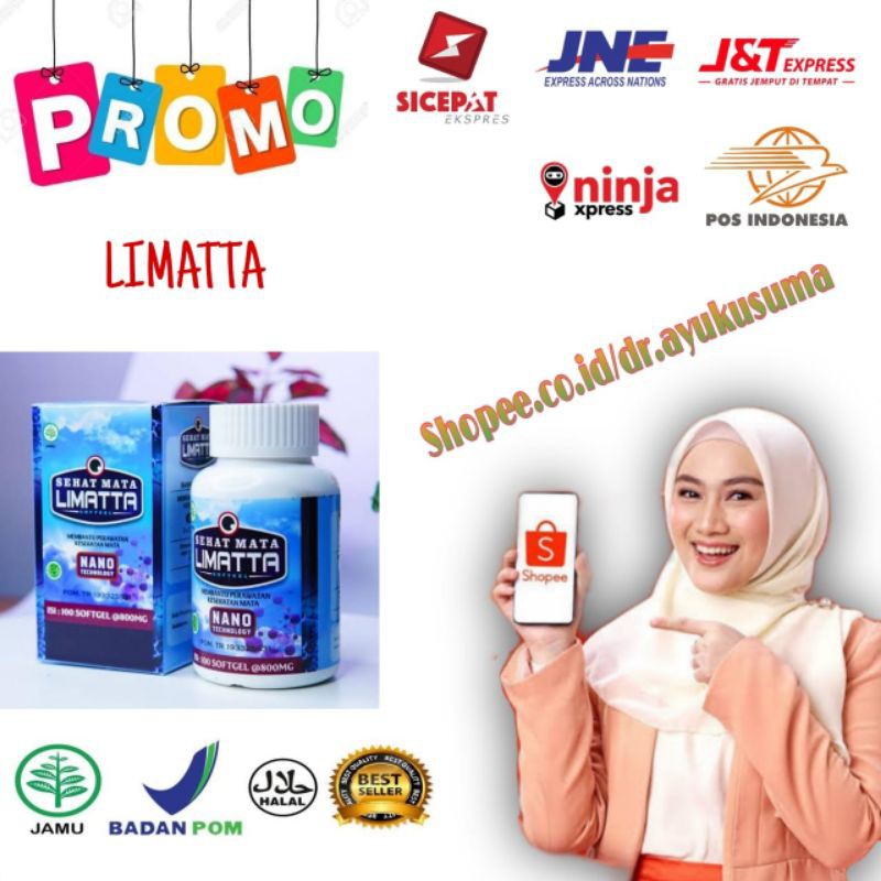 Limatta Walatra Softgel Obat Sehat Mata 100% Asli Original BPOM
