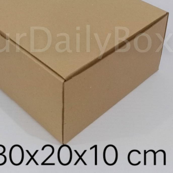 

✩ [isi 10 pcs] Kardus Kotak Packing diecut uk. 30x20x10 cm PROMO, MURAH ➯