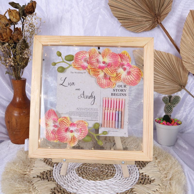 MAHAR ANGGREK | MAHAR DOUBLE GLASS | MAHAR PERNIKAHAN | MAHAR RUSTIC |