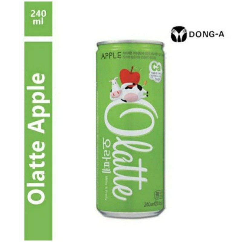 

Dong-a Olatte Milky Rasa Apel 240 ml