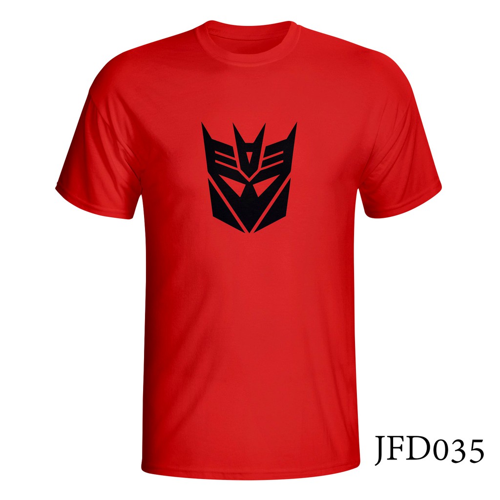 JZ030 JFD035 BAJU KAOS MOVIE TRANSFORMER LOGO DISTRO ANIMASI KARTUN