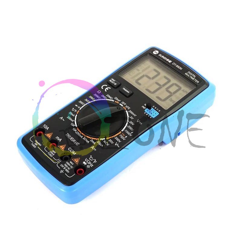 MULTITESTER DIGITAL - MULTIMETER SUNSHINE DT-890N