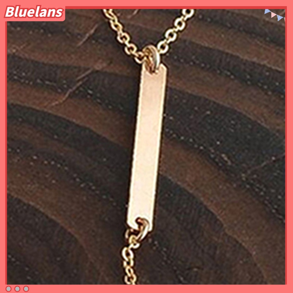 Kalung Dengan Liontin Bentuk Segitiga Geometris Bahan Alloy Anti Karat Untuk Wanita