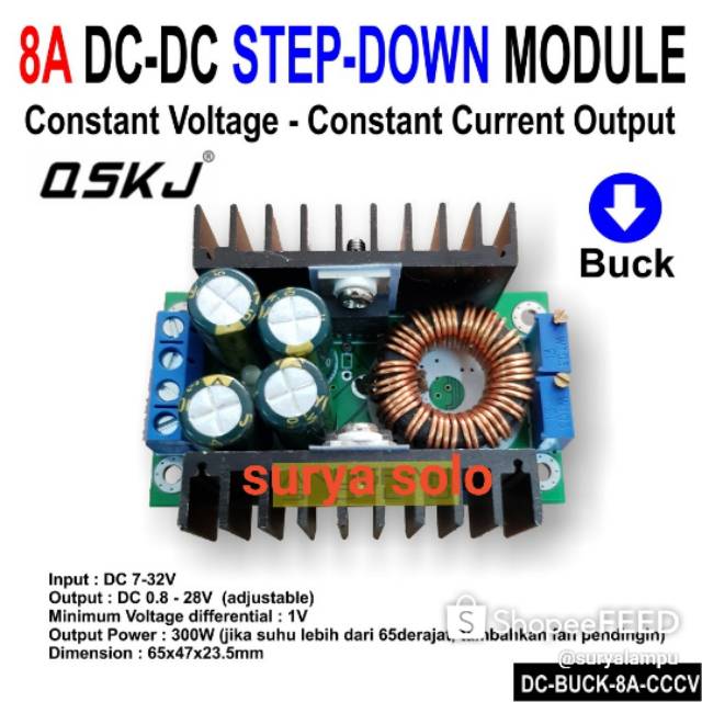 Dc-dc step down 8A
