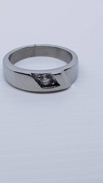 Cincin couple single titanium / cincin nikah Titanium / cincin nikah Anti Karat import