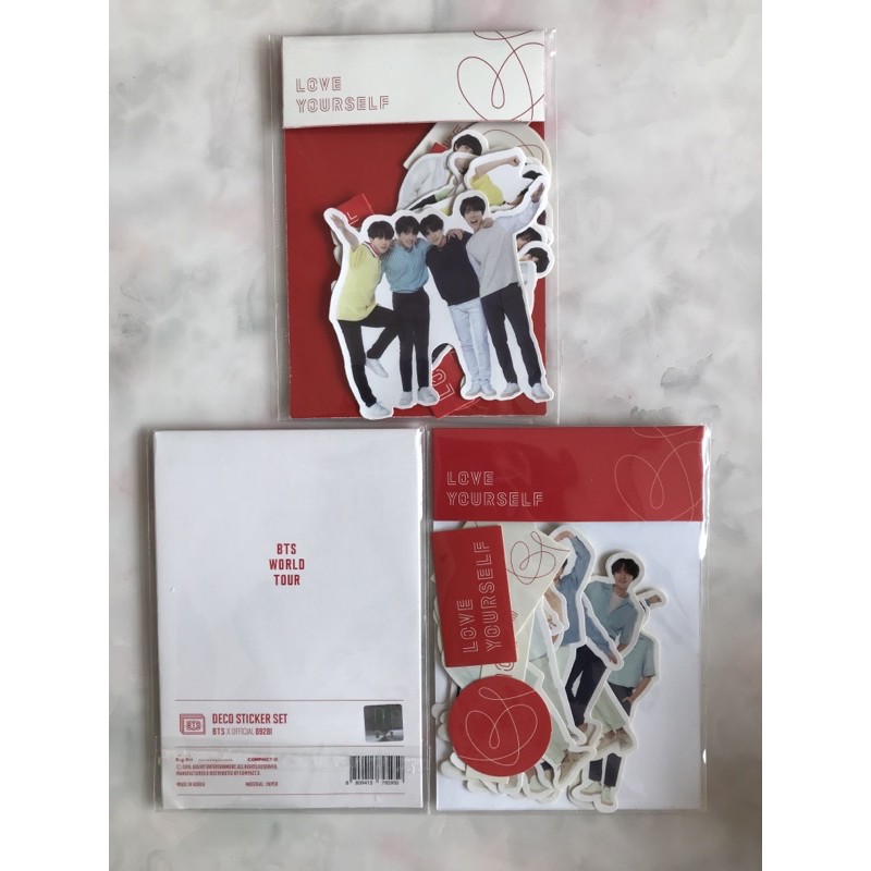 BTS DECO STICKER SET