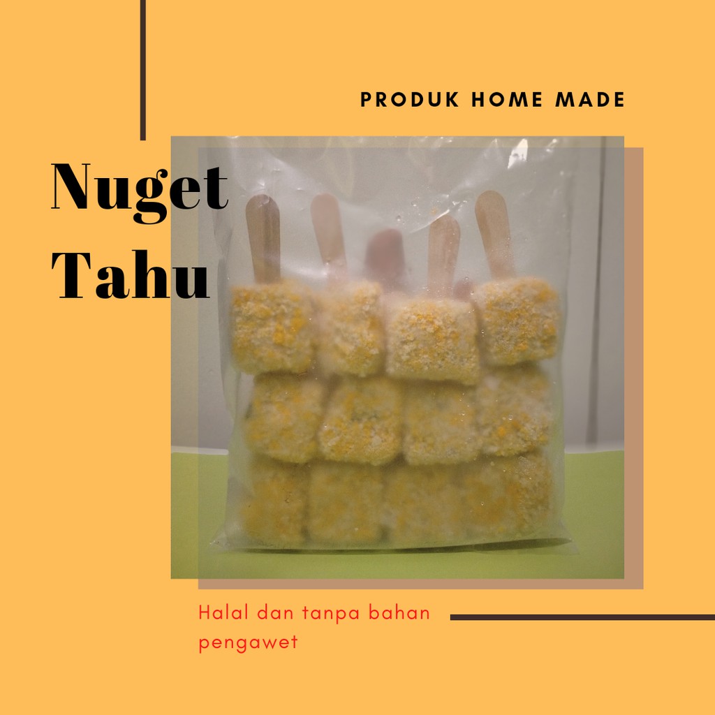 

Nuget Tahu / Naget Tahu 12 Potong / Nuget Ayam