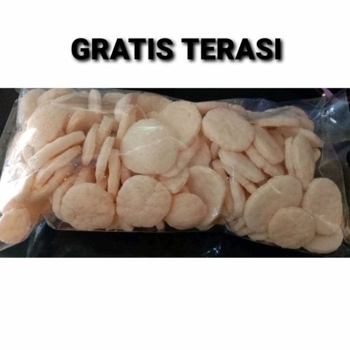 

PROMO kerupuk kemplang ikan 250gr GRATIS teh khas Cirebon