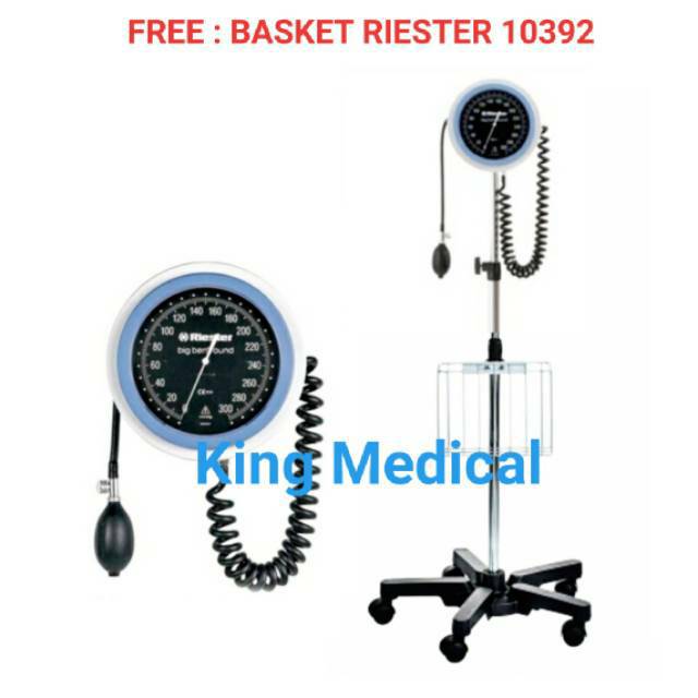 Tensimeter Aneroid Big Ben Stand Riester Original