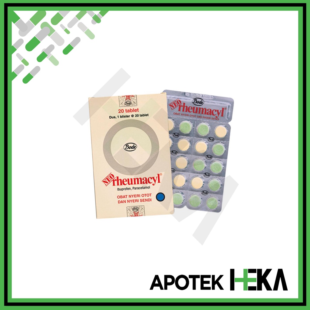 Neo Rheumacyl Obat Nyeri Otot dan Sendi Strip Isi 20 Tablet Lapis Dua (SEMARANG)