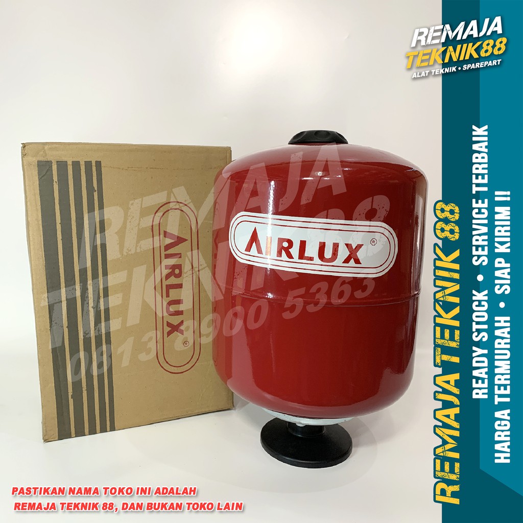 TABUNG POMPA JET PUMP UNIVERSAL / AIRLUX 19L / PRESSURE TANK / TANGKI POMPA