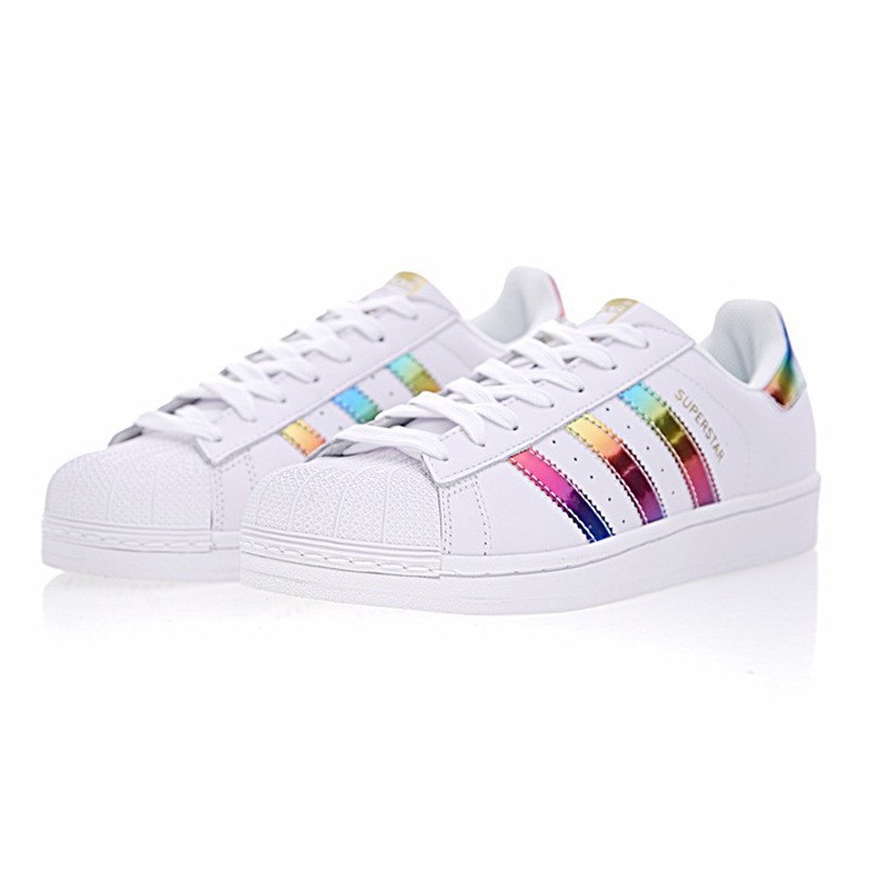 adidas clover superstar gold label