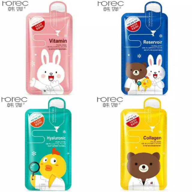 Rorec facial sheet mask / rorec sheet mask line