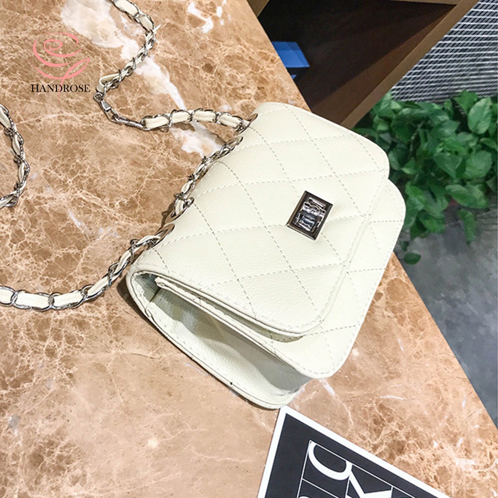 Handrose - Tas Wanita Terbaru / Tas Wanita Selempang / Tas Bahu Wanita / Tas Slempang Rantai / Slig Bag Terbaru Korean Style HR 050