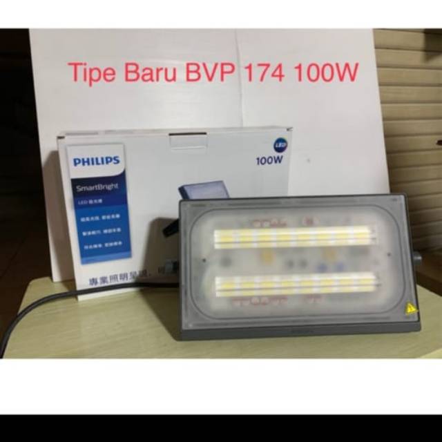 Flood Light Led Philips BVP 174 100W 100Watt lampu Sorot Tembak