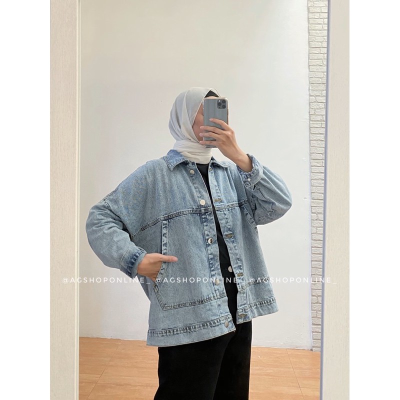 Vintage Baggy Oversize Jeans Jacket 10