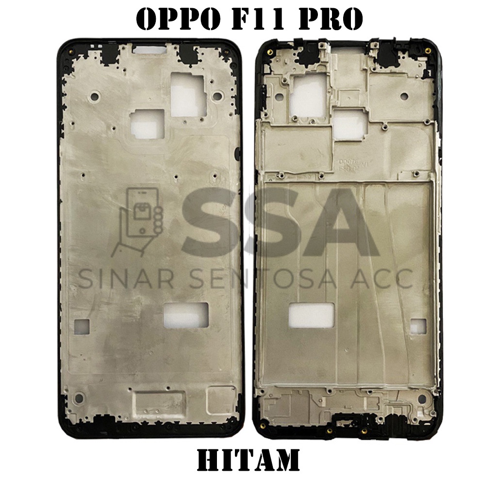 Tulang Tengah Middle Frame LCD Oppo F11 Pro Original 100% Tulang Casing Bezel Bezzel Bazel Handphone HP Ori Original Awet Murah F 11 Plus