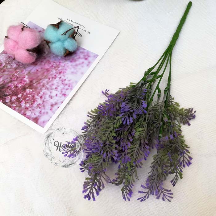 Daun artificial / daun mimosa plastik / bunga plastik-3