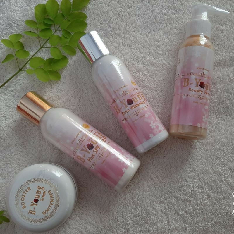 Lotion B-Young Pemutih Badan Aman