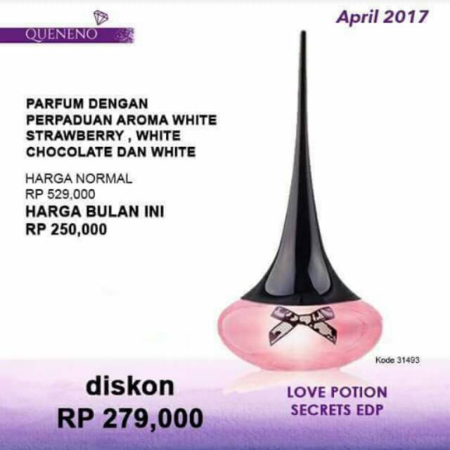 Love potion secret eau de parfu