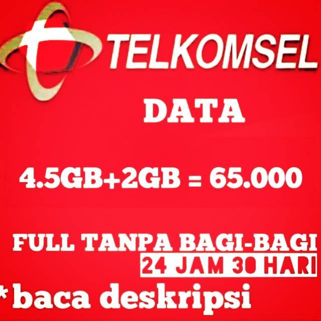 Telkomsel Data Bulk Flash Kuota Internet 1GB 1.5GB 2GB 3GB 4.5GB 5GB 8GB 12GB 14GB 15GB 23GB 25GB