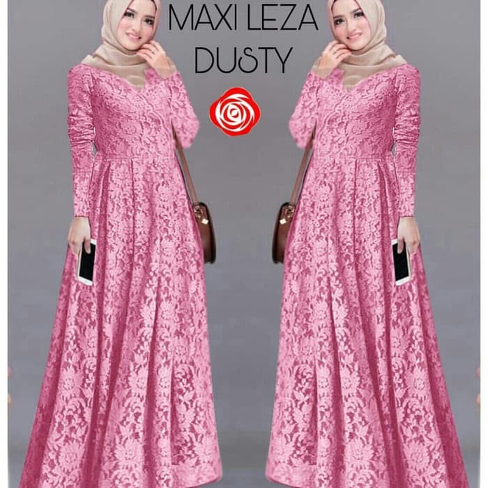 Model Baju Lebaran gamis wanita syari remaja perempuan dress lebaran