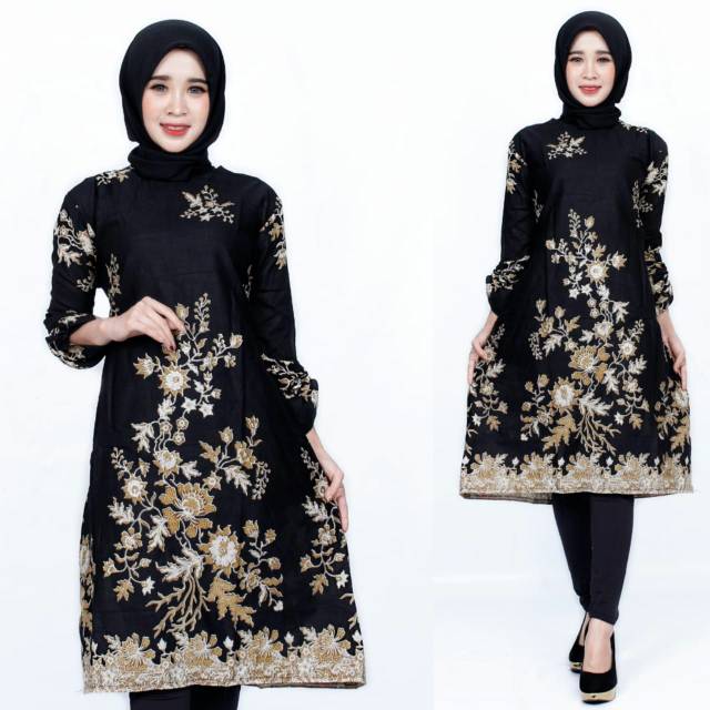 TUNIK BATIK WANITA PEKALONGAN Tunik batik murah