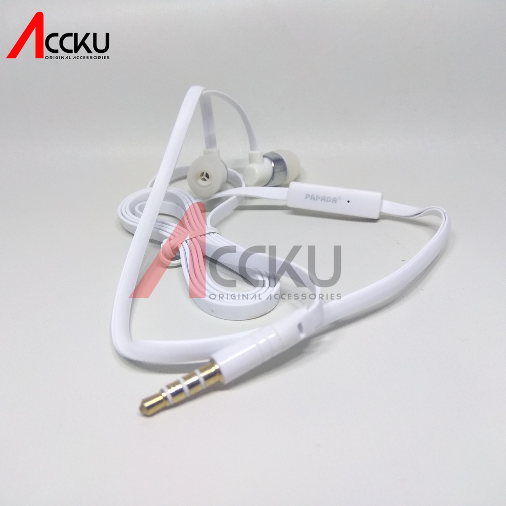 [ PA-103 ] Heandset Branded Papada Super Bass Headset Handsfree Sport Earphone Papada High Quality