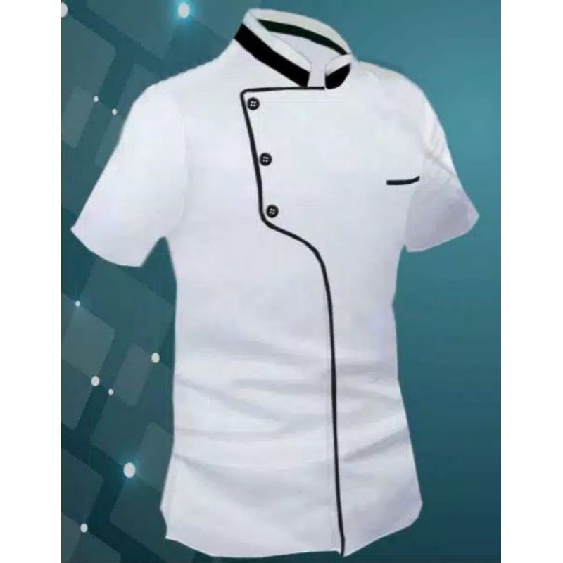 KEMEJA BAJU CHEF KOKI UNISEX { kode K.s }