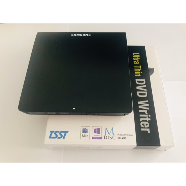 DVDRW EKSTERNAL SAMSUNG DVD Writer Portable SE-208 Ultra Thin