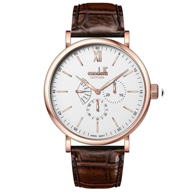 Jam Tangan Pria CONDOTTI Dettagliato CN5074-RG01-L05