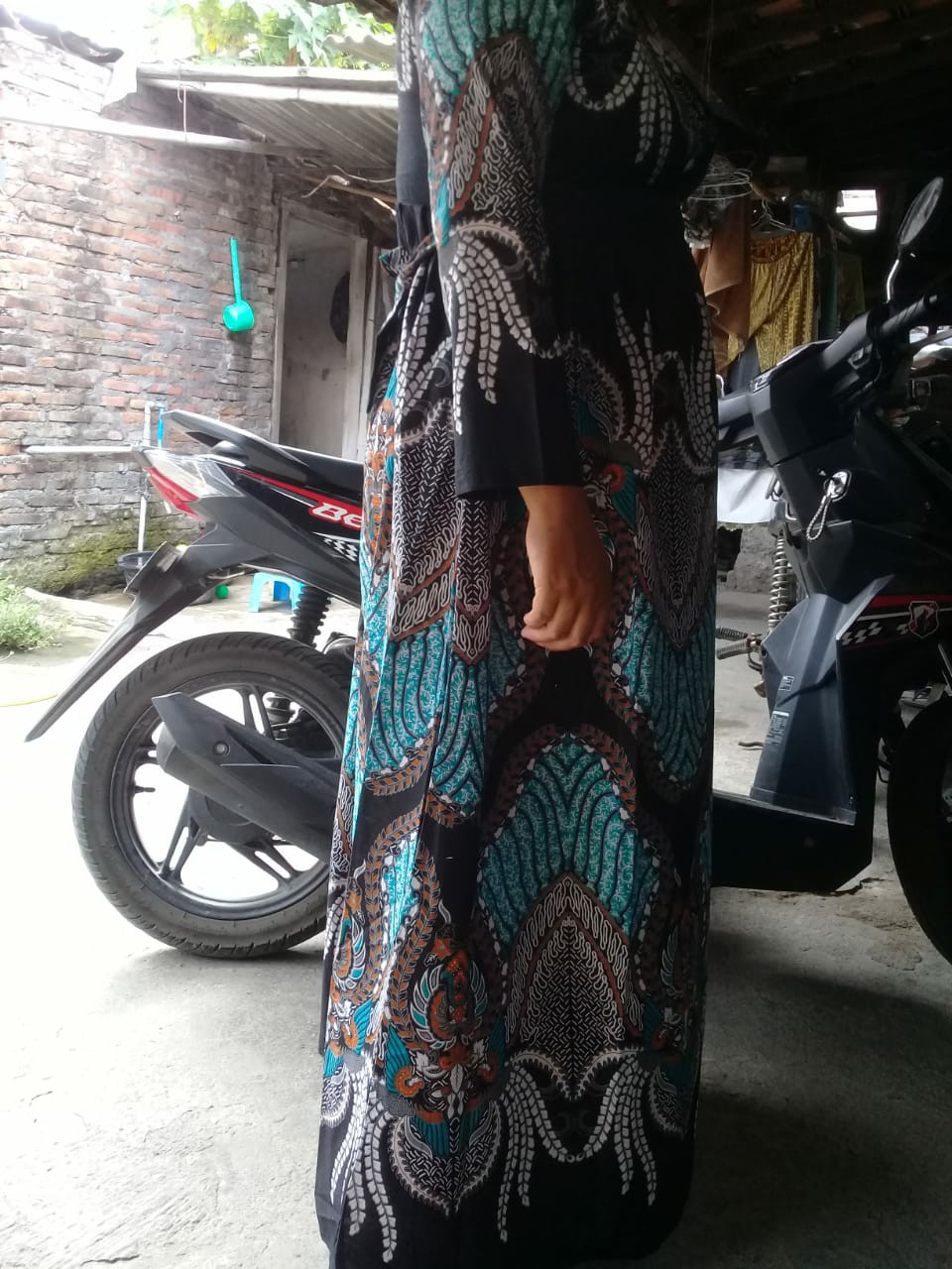 Gamis Batik Manggar,padi,sekar,cantik,kubis,kipas,daun,kupu