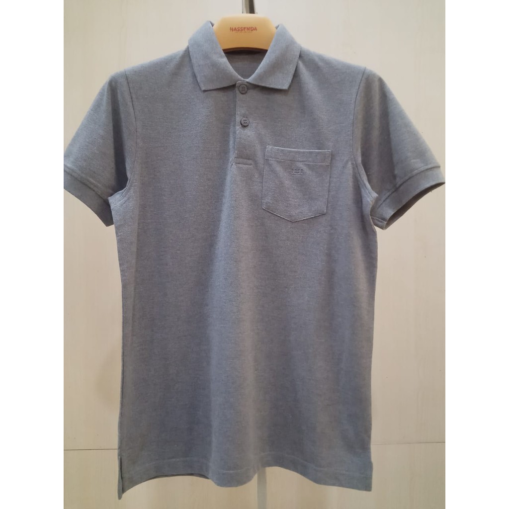 KAOS POLO  MAN HASSENDA / KAOS POLOS HASSENDA / BAJU PRIA BIG SIZE