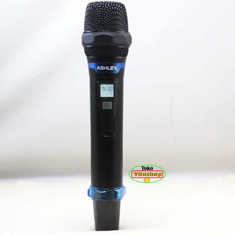 MICROPHONE WIRELESS ASHLEY VOICE-1000 MIC WERLES MIK MIKROPON ORIGINAL