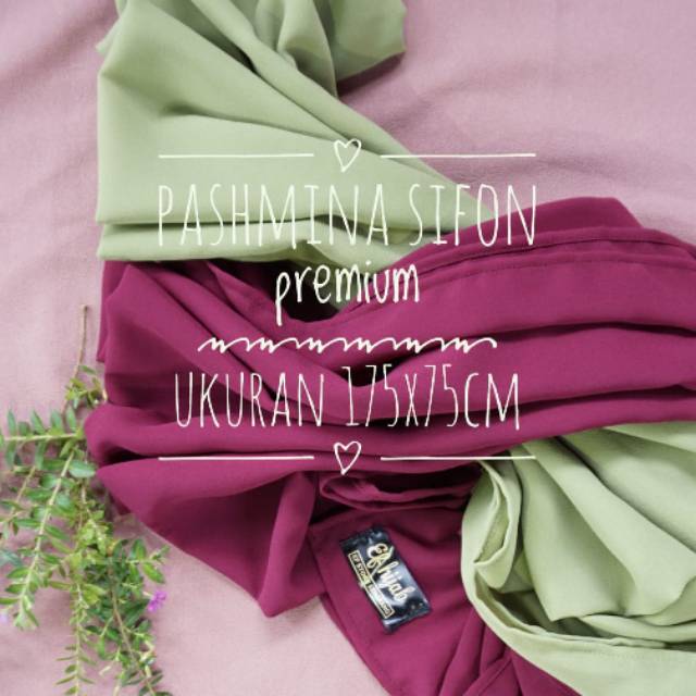premium Chiffon Pashmina hijab