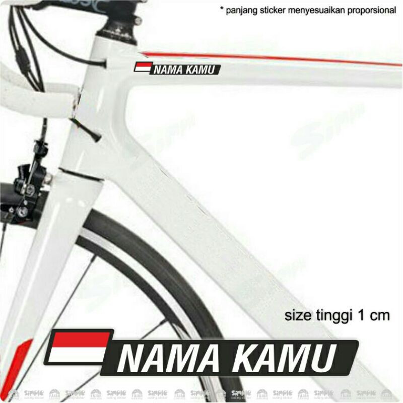 

stiker nama