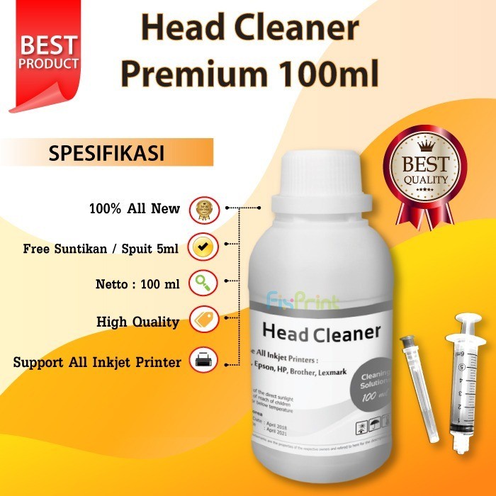 Jual Head Cleaner Dtg Printer Epson 100 Ml Pembersih Head Best Shopee Indonesia