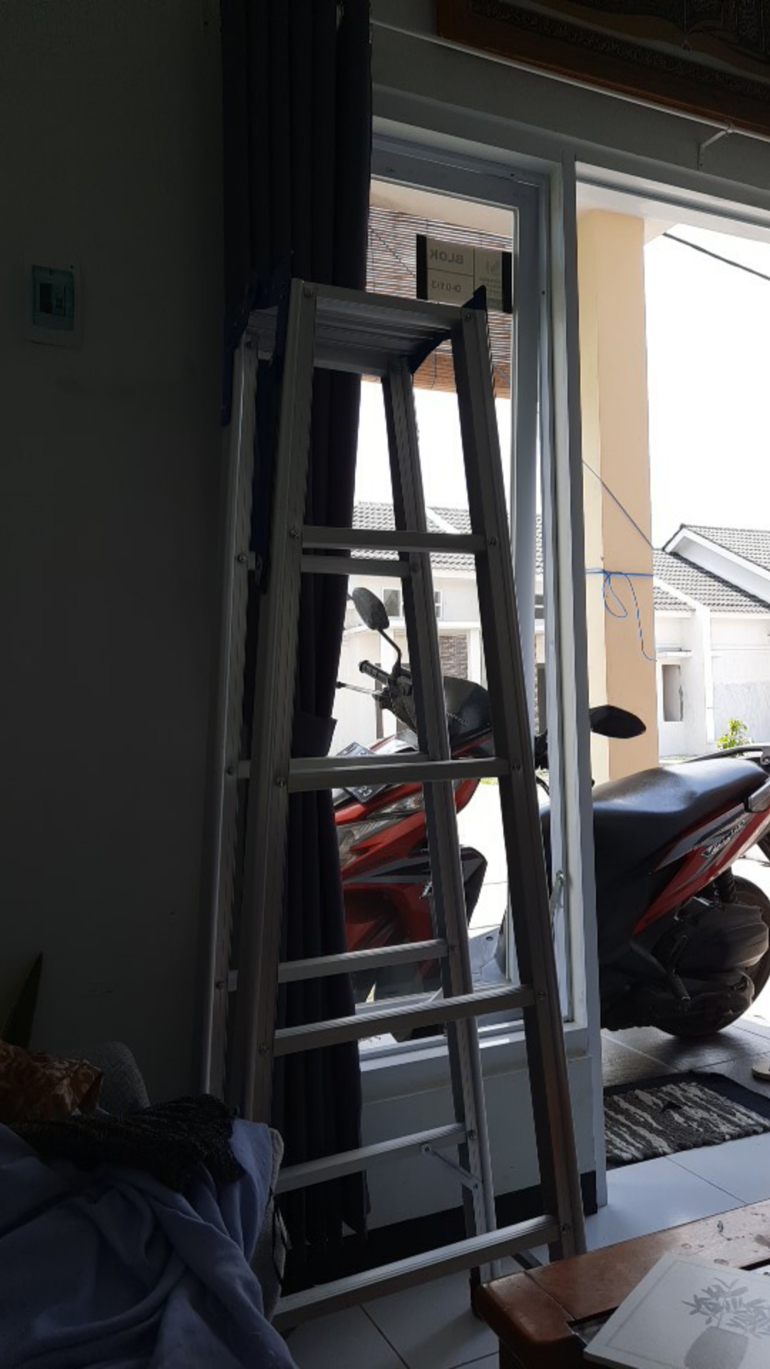 Tangga Lipat Caltex / Tangga Lipat / Tangga Lipat Queen Aluminium / Tangga Caltex /tangga 1,5 Dan 2m