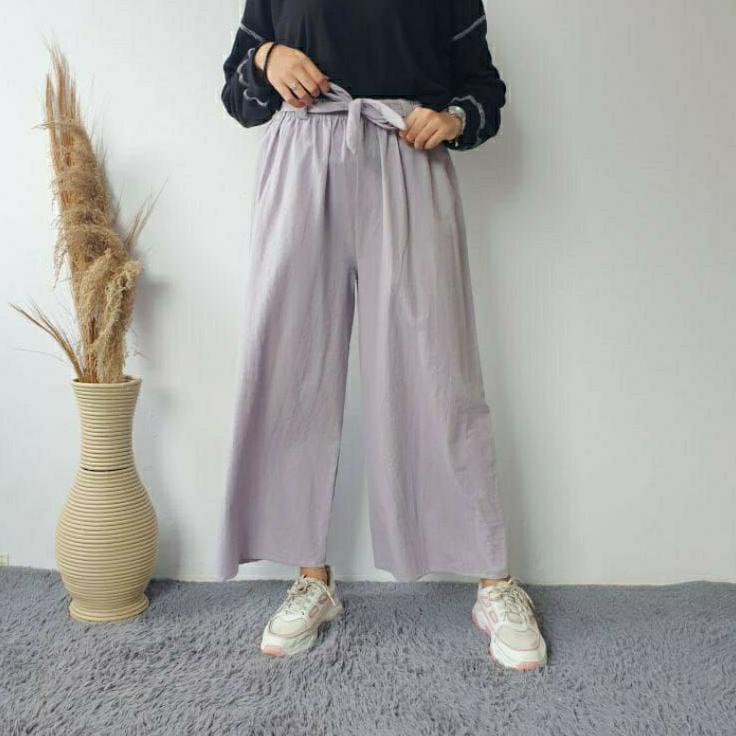KGT.01Jl22в | Widi Pants Celana Kulot Linen Rami Tali PremiumKulot Linen Tali