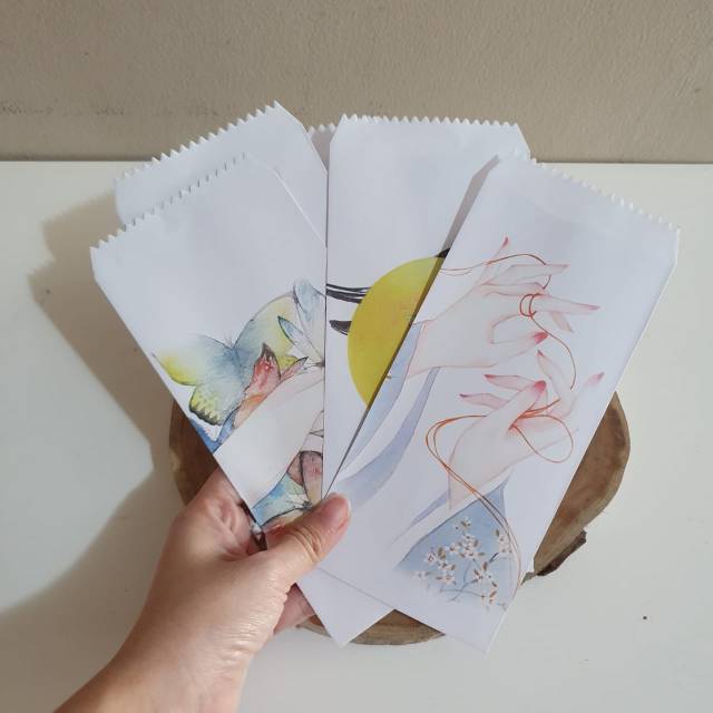 

[OWL ] Amplop Painting Polkadot isi 6 Random