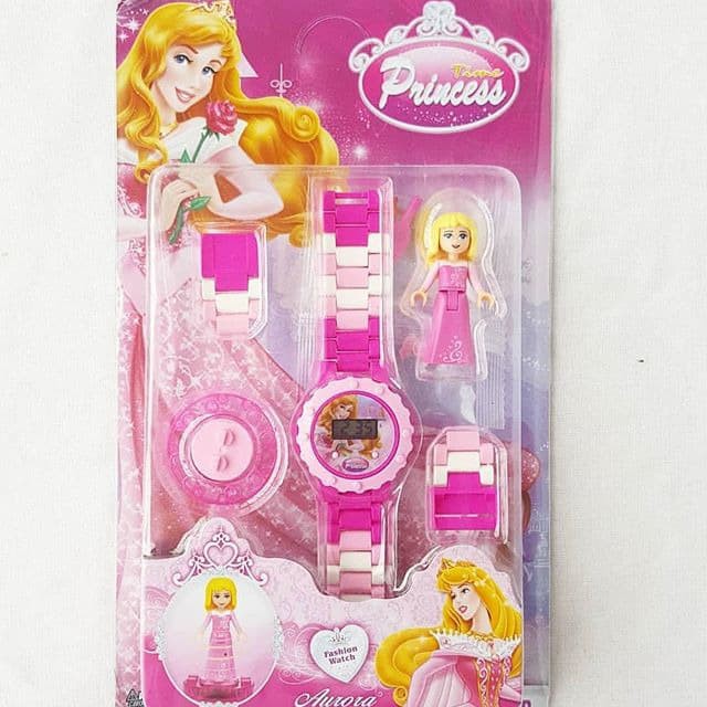 Super Hot! JAM TANGAN ANAK LEGO PRINCESS DISNEY AURORA JAM ANAK DIGITAL Terbatas