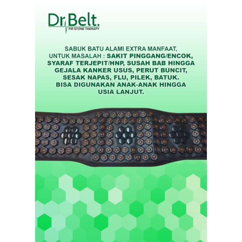 PROMO DR BELT SABUK KESEHATAN BONUS KALUNG KESEHATAN
