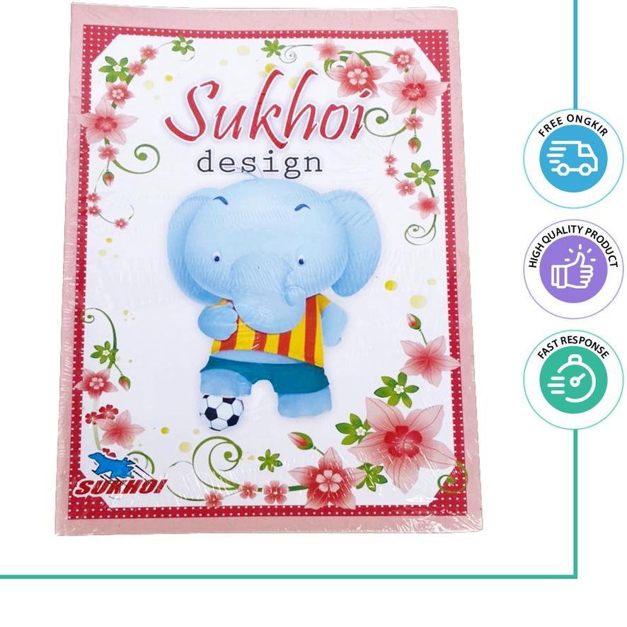 

44F✢ BUKU SUKHOI 38 Lembar 1 pack 10 pcs Serbuuu