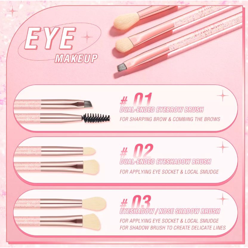 (READY&amp;ORI) Pinkflash Pink Flash Highlighter Brush Series PF T04