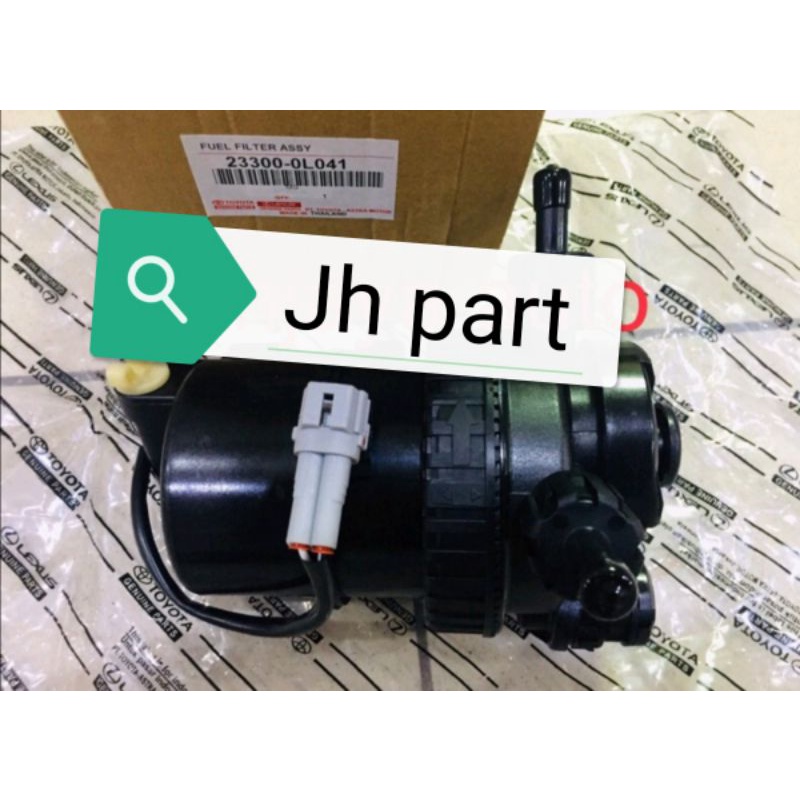 fuel filter assy pompa solar inova fortuner hilux diesel