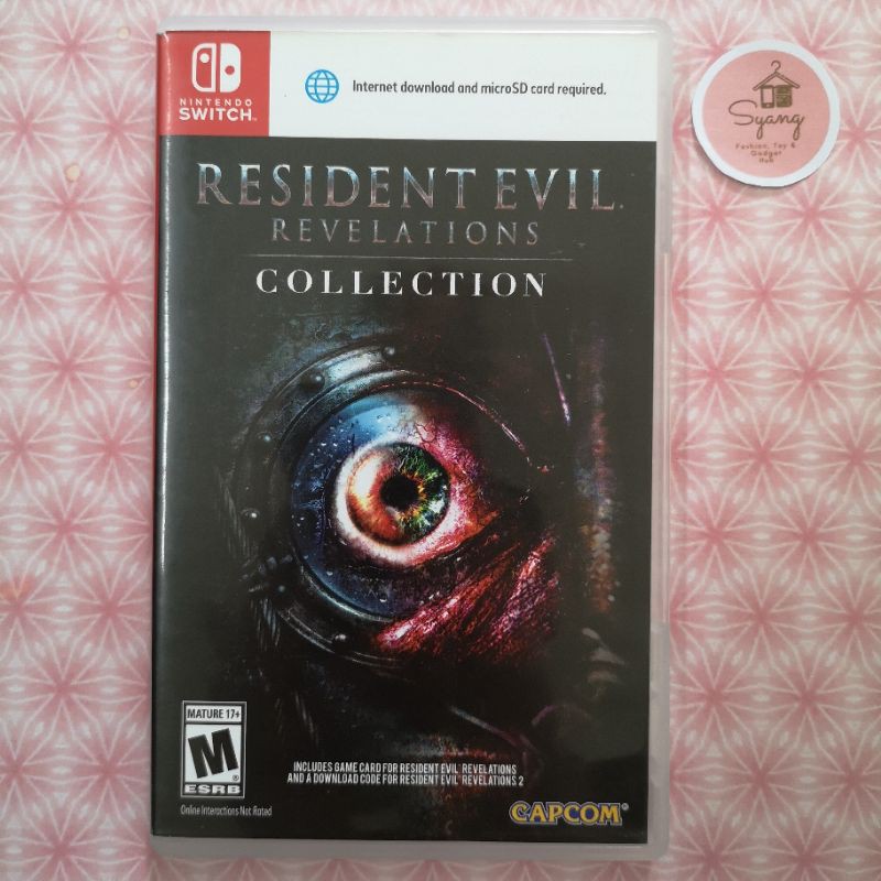 Resident Evil RE Revelations Revelation 1 Cartridge Nintendo Switch